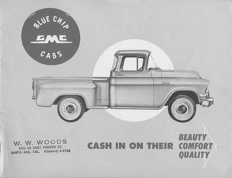 1955 GMC Cabs Brochure